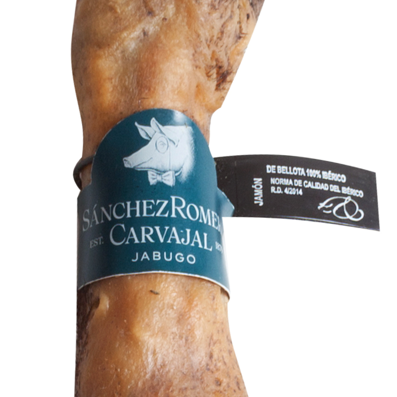 Jamón de Bellota 100% Ibérico Sánchez Romero Carvajal Jabugo - Mismo Productor de 5 Jotas