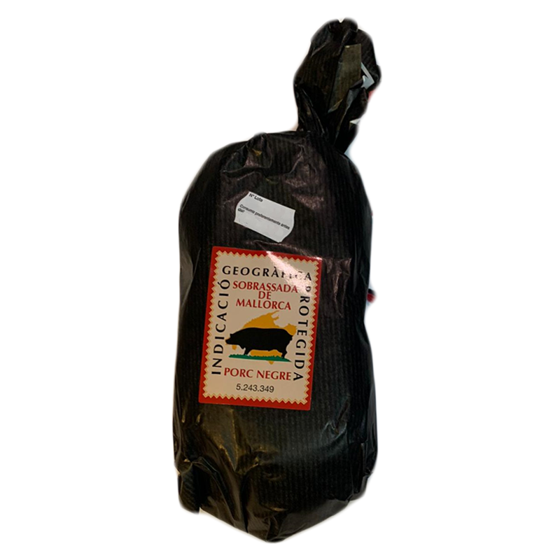 Sobrasada de Mallorca de Porc Noir Montuiri IGP Sobrasada de Mallorca