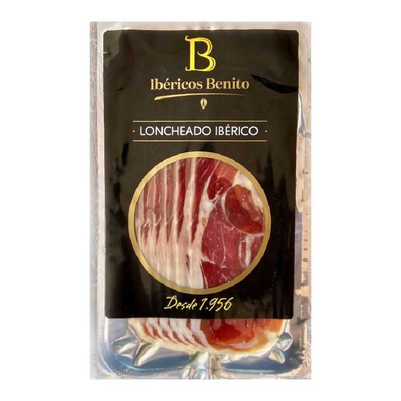 Épaule DE JAMBON 50% RACE IBÉRIQUE TRANCHÉE "BENITO" SACHETS DE 100 GRAMMES POIDS NET