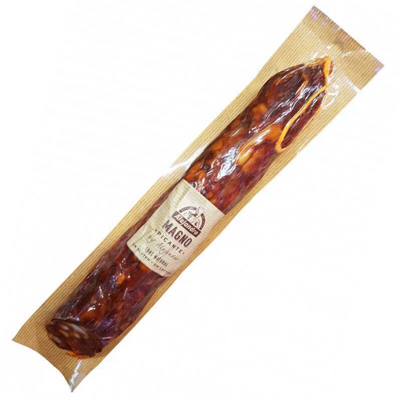 CHORIZO MAGNO NATUREL "ALEJANDRO" LA RIOJA (Doux pièces 700 grammes env.)