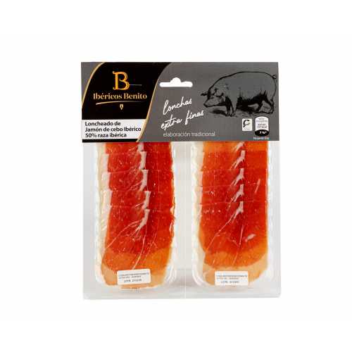 BIPACK JAMBON IBÉRIQUE BENITO 50+50 grs. OPPORTUNITÉS