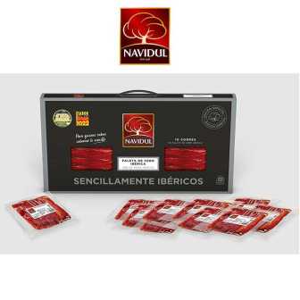 MALETIN PALETA IBERICA "NAVIDUL" 10 sobres de 70 grs.