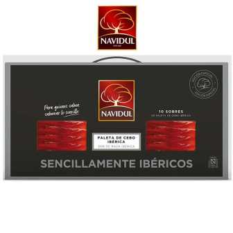 MALETIN PALETA IBERICA "NAVIDUL" 10 sobres de 70 grs.