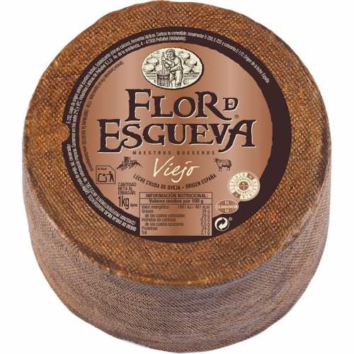 Fromage Flor de Esgueva Viejo Pur de Brebis MINI pièce entière de 1Kg.