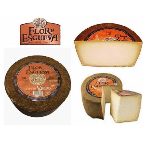 Fromage Flor de Esgueva Viejo Pur de Brebis - Entier, Demi pièce ou 1/4 de pièce