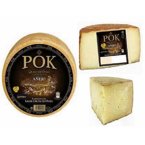 Fromage POK Añejo Lait Cru Mouton ENTIER - 1/2 MOYEN - 1/4 QUART de pièce