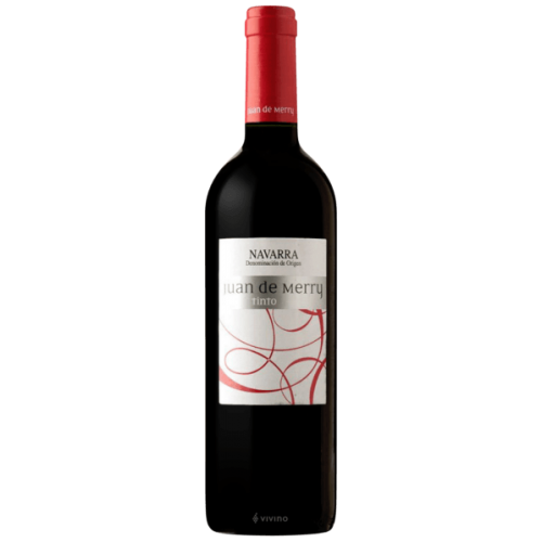 Vin Rouge 100% Tempranillo D. O. Navarre Juan de Merry BOÎTE 12 BOUTEILLES