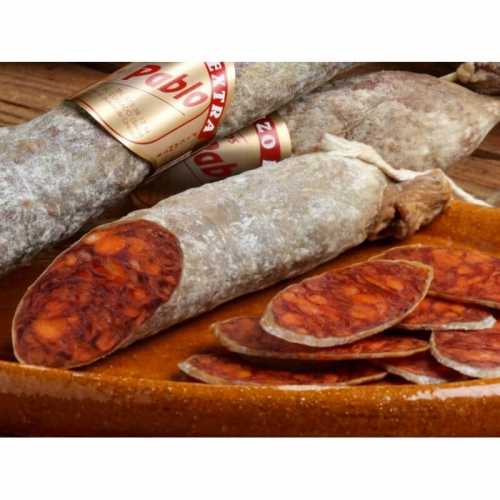 Chorizo Cular De Pablo Origine Soria Pièce De 400-600gr.