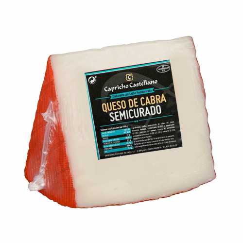 Queso de Cabra 100% Arquespal Capricho Castellano - Semi-Curado - Palencia -