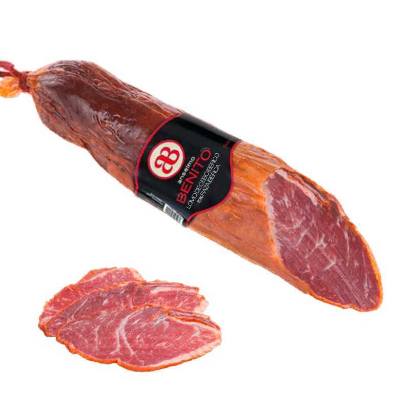 Lomo de Cebo Ibérico 50% Raza Ibérica "Benito" 1/2 pieza