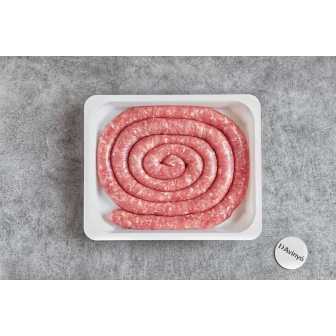 Butifarra Longaniza Fresca D´Avinyó Rosca Elaboración Artesanal Bandeja 1,5kg. Aprox.