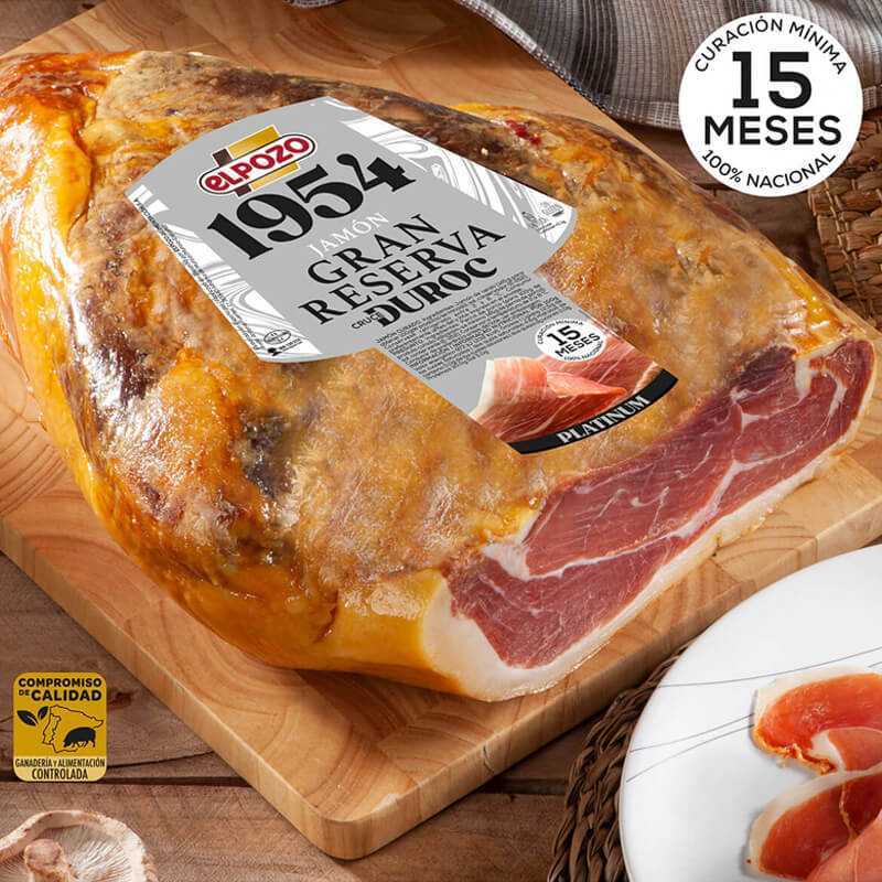 Jambon Désossé El Pozo Grand Réserve Duroc Format: