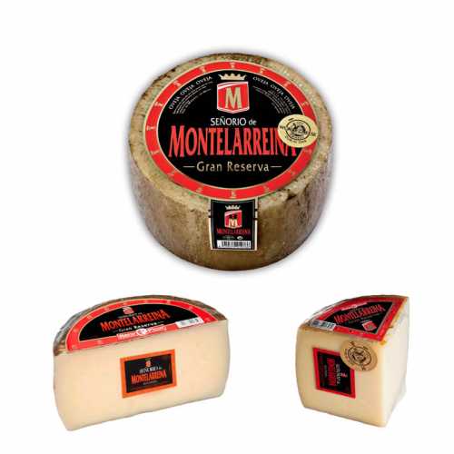 Queso Puro de Oveja Señorío Montelarreina Gran Reserva En pieza entera - 1/2 queso y 1/4 queso