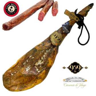 Pack Nº1 Jamón De Bellota 100% Ibérico DOP JABUGO 959 Pata Negra Certificado - Consorcio De Jagubo