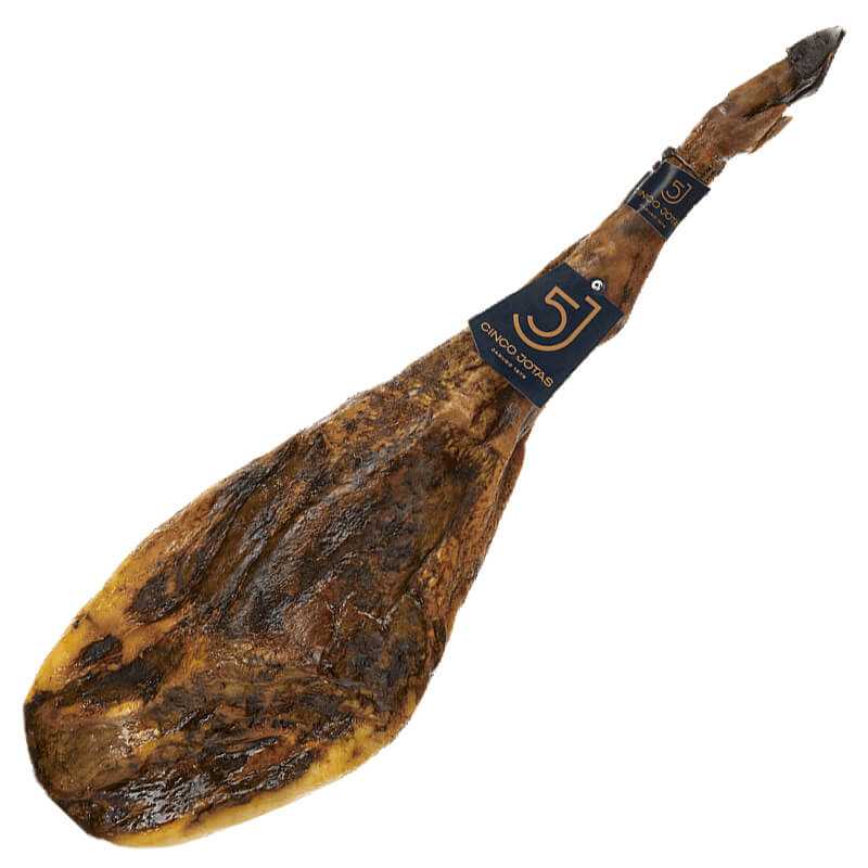 Jamón De Bellota 100% Ibérico 5 Jotas 5J Pata Negra Jabugo