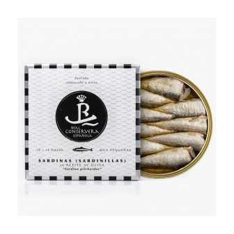 Sardinillas En Aceite De Oliva 10/14 Real Conservera Española 115 gr.