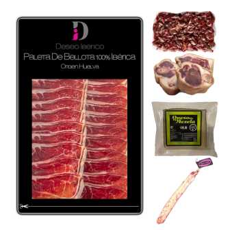 ***Ofertón Brutal*** Paleta De Bellota 100% Ibérica Pata Negra Deseo Ibérico Loncheada Con Regalos