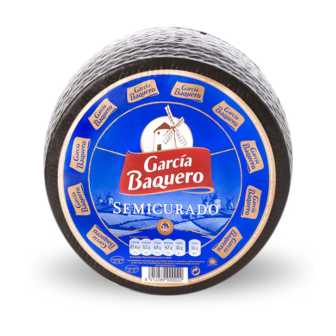 Queso Semicurado García Baquero Pieza Entera 3,5kg Aprox.