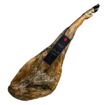 Jambon d'Auteur Sélection Premium Étiquette Rouge Salamanque + Cadeau Coin de Fromage